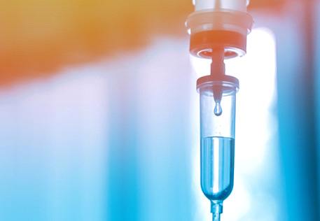 an IV drip