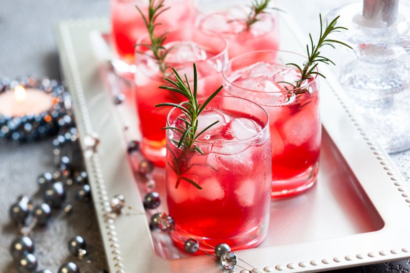 festive holiday drinks